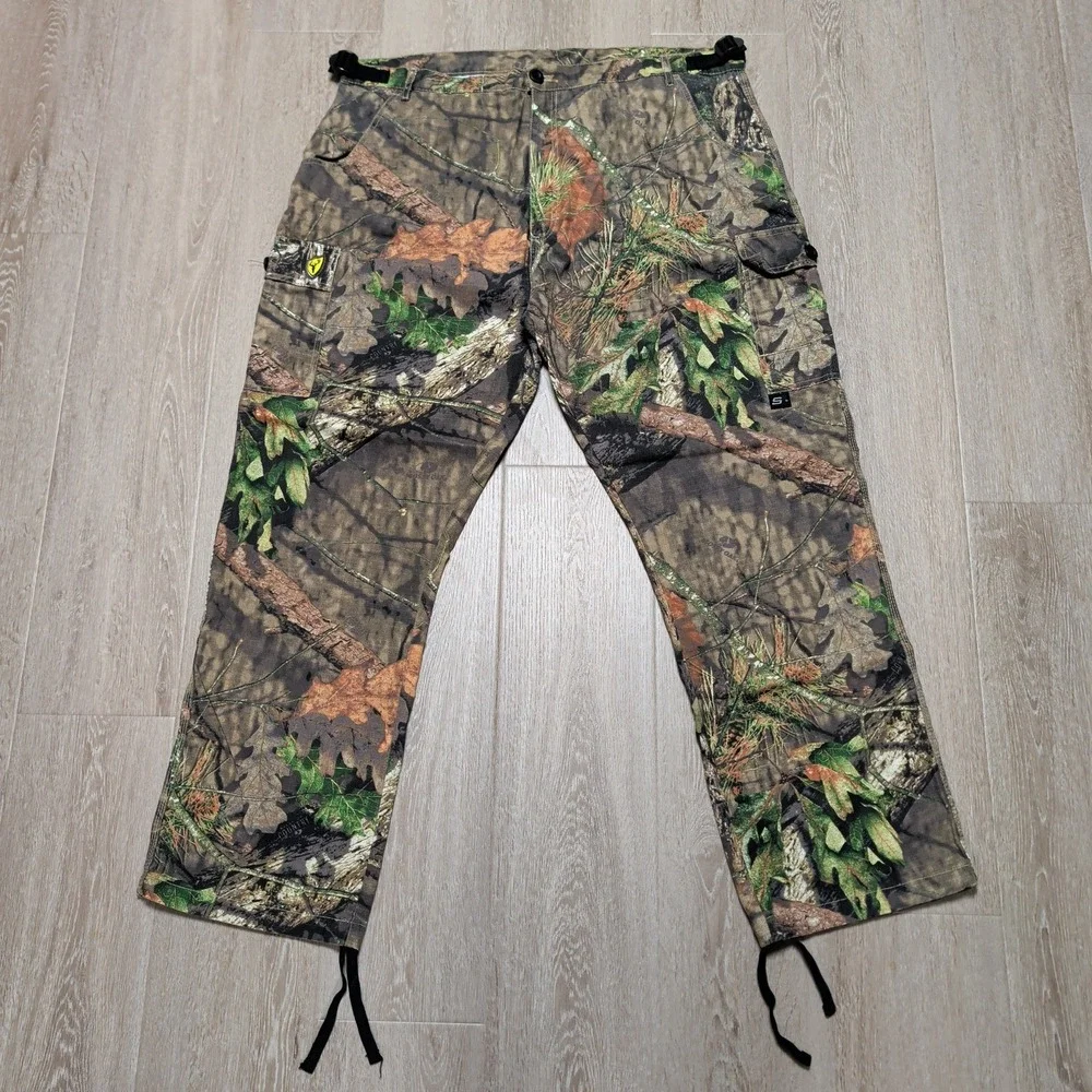 Scent Blocker Cargo Hunting Pants Mens 2XL Camo Mossy Oak Break-Up‎ S3 42x31